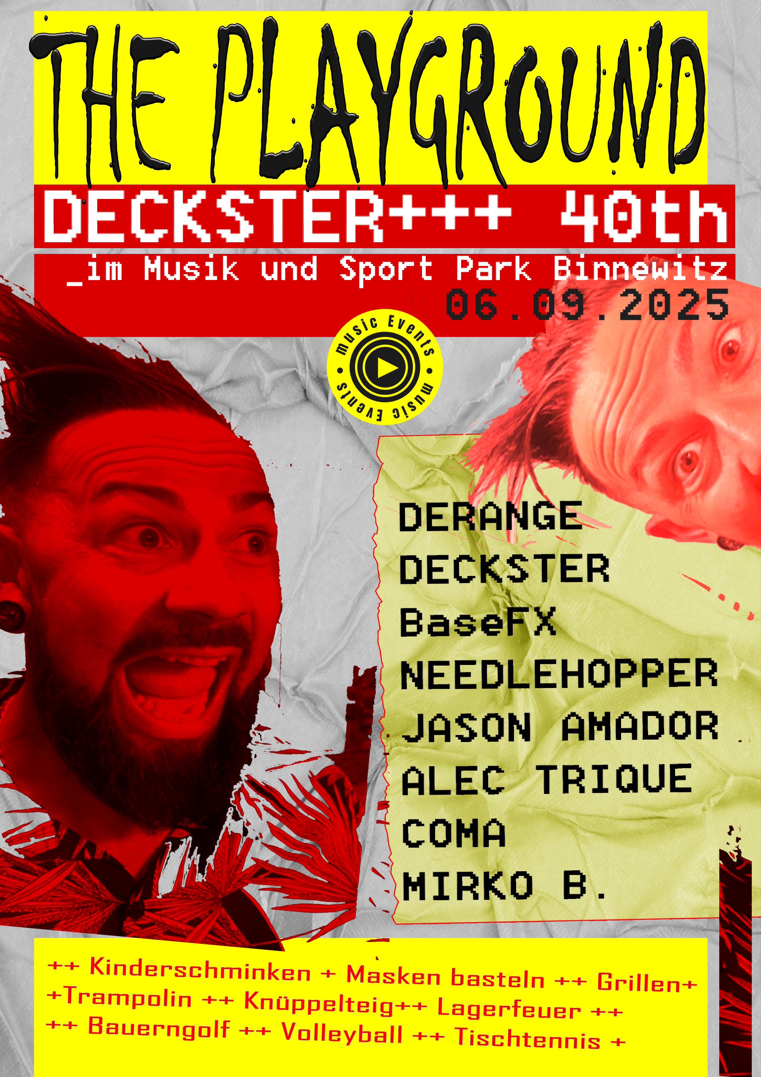 Playgound Eventflyer Juni 2026